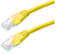 XtendLan patch kabel Cat6, UTP - 2m, žlutý