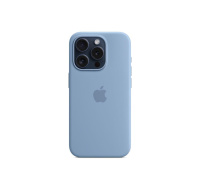 APPLE iPhone 15 Pro Silicone Case with MagSafe - Winter Blue