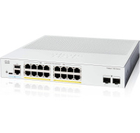 Cisco Catalyst switch C1300-16P-2G (16xGbE,2xSFP,16xPoE+,120W,fanless) - REFRESH