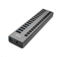 i-tec USB 3.0 nabíjecí HUB 16port + Power Adapter 90 W