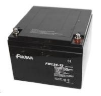 Baterie - FUKAWA FWL 24-12 (12V/24 Ah - M5), životnost 10let