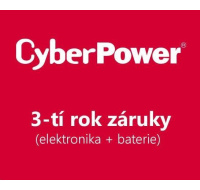 CyberPower 3. rok záruky pro VP700EILCD, VP700ELCD-FR, VP700ELCD-DE, PDU20BHVIEC12R