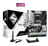 ASRock MB Sc LGA1700 Z790 STEEL LEGEND WIFI, Intel Z790, 4xDDR5, 1xDP, 1xHDMI, WI-FI