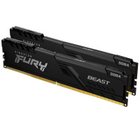 KINGSTON DIMM DDR4 8GB (Kit of 2) 2666MT/s CL16 FURY Beast Černá