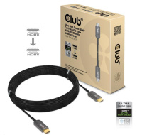 Club3D Kabel Ultra Rychlý HDMI™ Certifikovaný AOC Kabel 8K60Hz, 4K120Hz, 10m