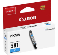 Canon CARTRIDGE CLI-581 azurová pro PIXMA TS615x, TS625x, TS635x, TS815x,TS825x, TS835x, TS915x  (256 str.)