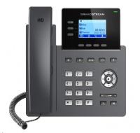 Grandstream GRP2603 [VoIP telefon - 2.48" 132 x 64 grafický,  6x SIP účet, 2x RJ45 10/100/1000 Mbps]