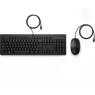 HP 225 Wired Mouse and Keyboard Combo - Anglická