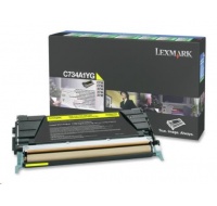 LEXMARK toner YELLOW C734, C736, X734, X736, X738 na 6000 stran