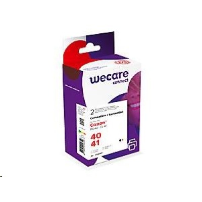 WECARE ARMOR cartridge pro CANON iP1600/2200 (PG40+CL41), CMYK, 1x16ml/1x12ml