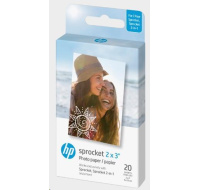 HP Zink Paper Sprocket 20 Pack 2x3"