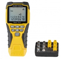 KLEIN TOOLS - VDV Scout® Pro 3 Tester Kit - 5x RJ45, 5x F-konektor