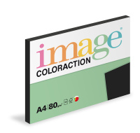 Antalis Papír Image Coloraction Black - sytá černá - papír pro výtvarné potřeby A4 (80g/100ks)