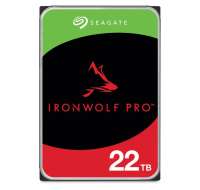 SEAGATE HDD 22TB IRONWOLF PRO (NAS), 3.5", SATAIII, 7200 RPM, Cache 512MB