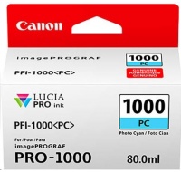 Canon CARTRIDGE PFI-1000PC photo azurová pro ImagePROGRAF PRO-1000 (600 str.)