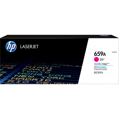 HP 659A Magenta Original LaserJet Toner Cartridge (13,000 pages)