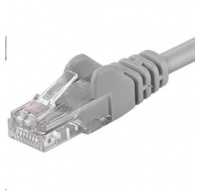 PREMIUMCORD Patch kabel UTP RJ45-RJ45 CAT5e 0.1m šedá