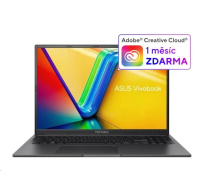 ASUS NTB Vivobook (K3605ZF-N1069W), i7-13700H, 16" 3200 x 2000, 16GB, 1TB SSD, RTX 3050, W11 Home, Black