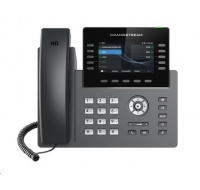 Grandstream GRP2615 [VoIP telefon - 5x SIP účet, HD audio, 40 prog.tl+10 předvoleb, 2xLAN 1Gbps, WiFi,USB,Bluetooth,PoE]