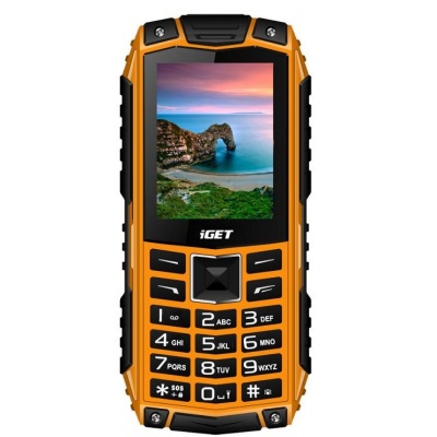 iGET Defender D10, Dual SIM, Orange