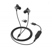 Logitech Zone Wired Earbuds Teams, graphite