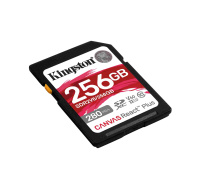 Kingston SDXC karta 256GB Canvas React Plus, UHS-II, U3, V60, R:280/W:150MB/s