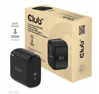 Club3D cestovní nabíječka PPS 65W GAN technologie, USB Type-C, Power Delivery(PD) 3.0 Support