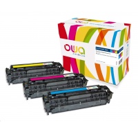 OWA Armor toner pro HP Color Laserjet Pro300 M351, M375, Pro400 M451, M475, 3x2600 stran, CF370AM, C+M+Y