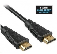 PREMIUMCORD Kabel HDMI 7m High Speed + Ethernet (v1.4), zlacené konektory