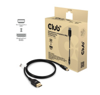 Club3D Kabel MiniDisplayPort na DisplayPort 2.1 Certifikovaný, Oboustranný, 10K60Hz, DSC1.2, UHBR10, 1m