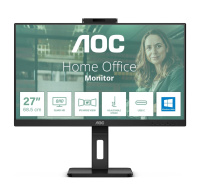 AOC MT IPS LCD WLED 27" Q27P3QW - IPS panel, 2560x1440, 350cd, 2xHDMI, DP, 4xUSB 3.2, pivot, repro, webcam