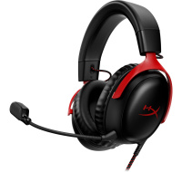 HyperX Cloud III BLK/RED GAM HEADSET - Sluchátka k PC