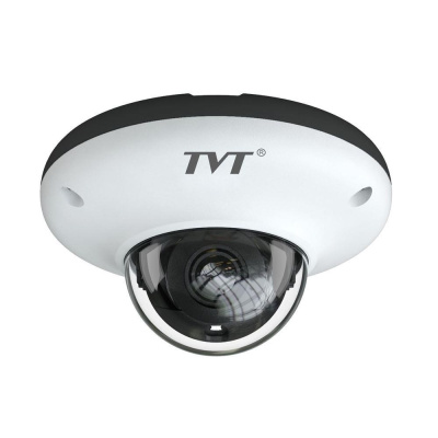 TVT TD-9557E3B(D/PE/AR1) IP DOME kamera, 2.8mm, 5MPix, IR<20m, Audio IN