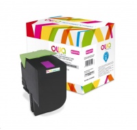 OWA Armor toner pro LEXMARK CX310, 410, 510, 2000 Stran, 80C2SM0, červená/magenta