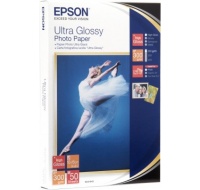 EPSON Paper Ultra Glossy Photo 10x15 (50 listů), 300g/m2