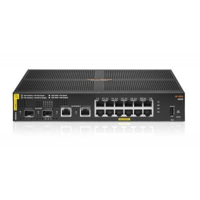 HPE Aruba Networking CX 6000 12G Class4 PoE 2G/2SFP 139W Switch