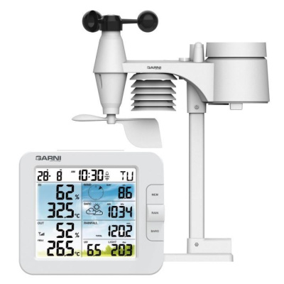 BAZAR - GARNI 925T - Chytrá meteorologická stanice - Poškozený obal (Komplet)