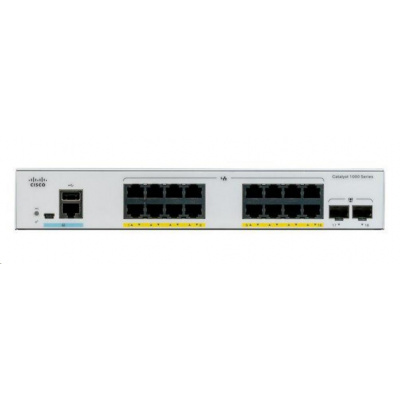 Cisco Catalyst C1000-16T-E-2G-L, 16x10/100/1000, 2xSFP - REFRESH