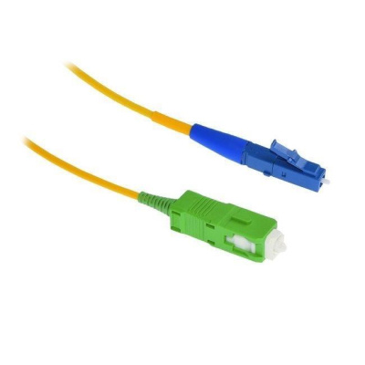 XtendLan simplexní patch kabel SM 9/125, OS2, LC-SC(APC), LS0H, 2m