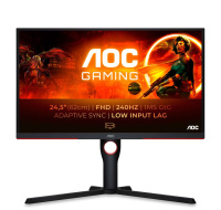 AOC MT VA LCD WLED 24,5" 25G3ZM/BK - VA panel, 240Hz, 1920x1080, 2xHDMI, DP, pivot