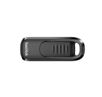 SanDisk Flash Disk 256GB Ultra Slider, USB-C 3.2, Černá