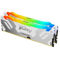 KINGSTON DIMM DDR5 32GB (Kit of 2) 7200MT/s CL38 FURY Renegade Bílá RGB XMP