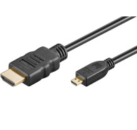 PremiumCord 4K kabel HDMI A - HDMI micro D, 5m