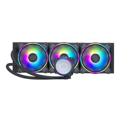 Cooler Master vodní chladič MasterLiquid ML360 Illusion, 3x120mm ARGB, černá - LGA 1700, AM5