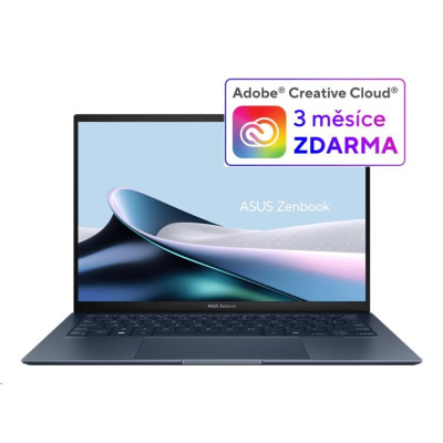 ASUS NTB Zenbook S 13 OLED (UX5304MA-OLED038W), Ultra 7 155U,13,3" 2880x1800,32GB,1TB SSD,IntelGraphics,W11H,Blue