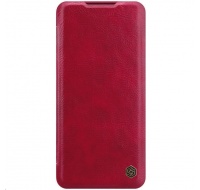 Nillkin Qin Leather Case pro Xiaomi Mi Note 10 / 10 Pro (Red)