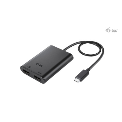 i-tec USB-C Dual 4K/60Hz (single 8K/30Hz) HDMI Video Adapter