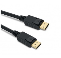 PREMIUMCORD Kabel DisplayPort 1.4 přípojný kabel M/M, zlacené konektory, 1m