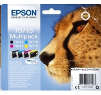 EPSON ink Multipack 4-colours T0715 DURABrite Ultra Ink