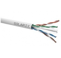 Instalační kabel Solarix UTP, Cat6, drát, PVC, cívka 500m SXKD-6-UTP-PVC